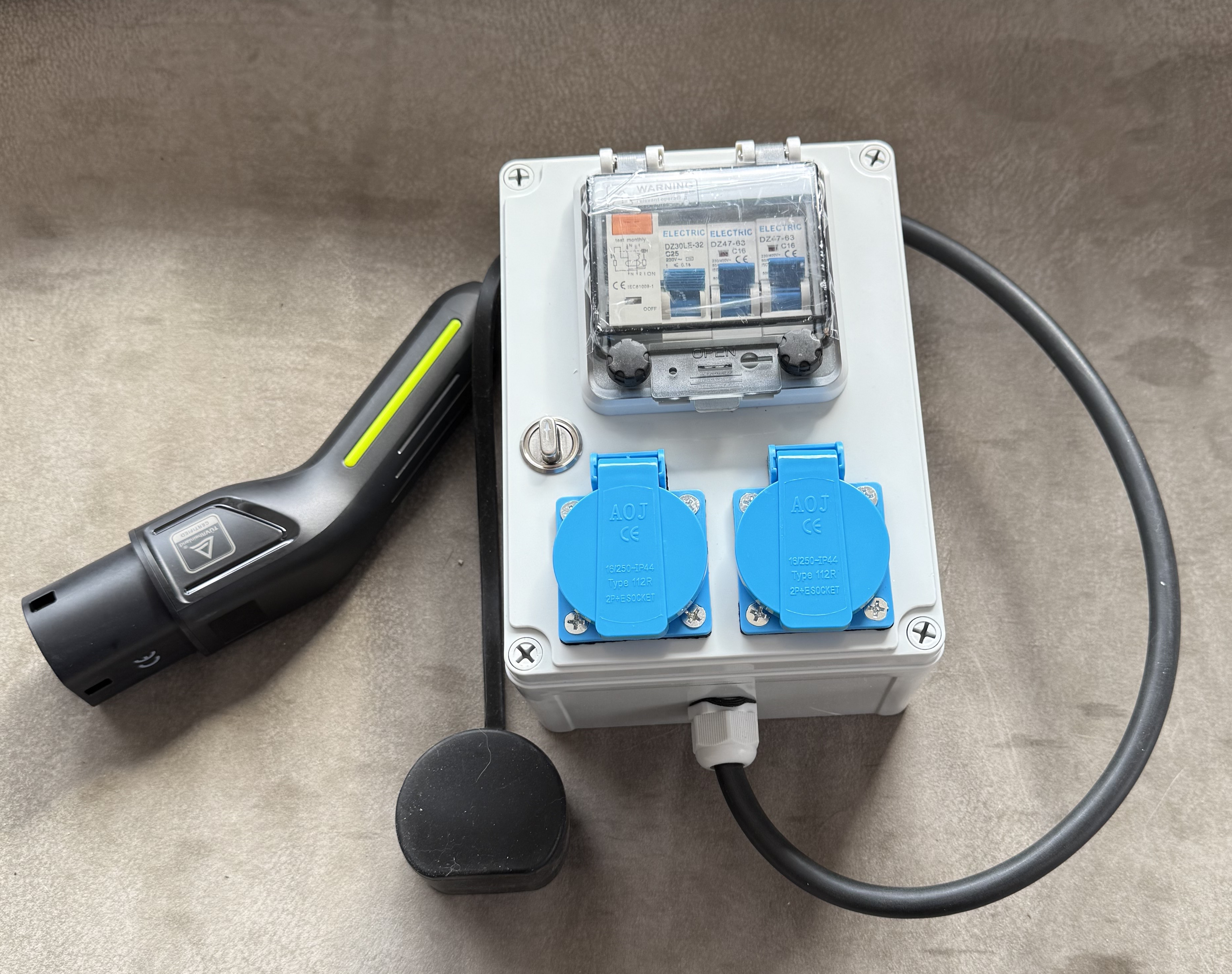 Adapter 1-phasig mobil